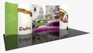 Modulate Series 1 20ft Fabric Backwall Kit - Guide Vert Cuba - Livre #3890536