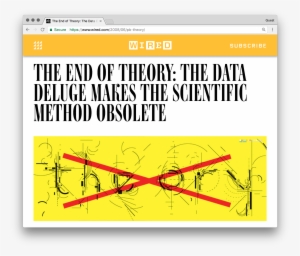Url Credit - End Of Theory The Data Deluge Makes #3890553