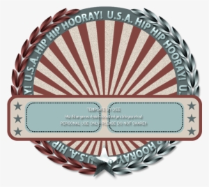 Template Hip Hip Hooray - Crest #3890594