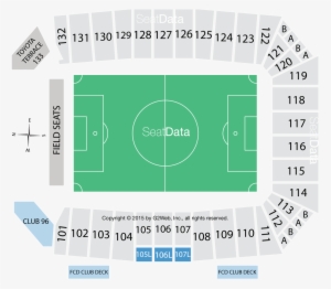 Click Section To See The View - Soccer-specific Stadium #3891342
