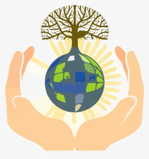 Earth In Hands Png Transparent Image - Earth In Hands Clip Art #3893412