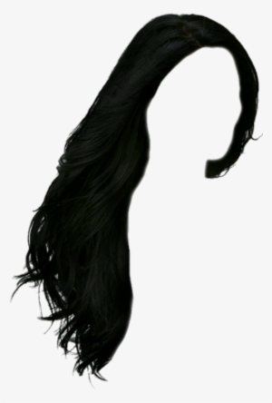 Expand - Black Long Hair Png #3893459