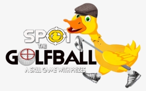 Get Started Spot The Golf Ball Banner Logo - Golf #3893754