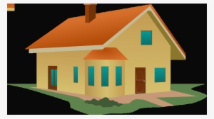 Transparent Background House Clipart #3894150