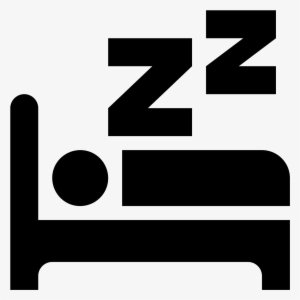 Seen From The Side, A Person Lying Down In - Transparent Sleep Icon #3894963