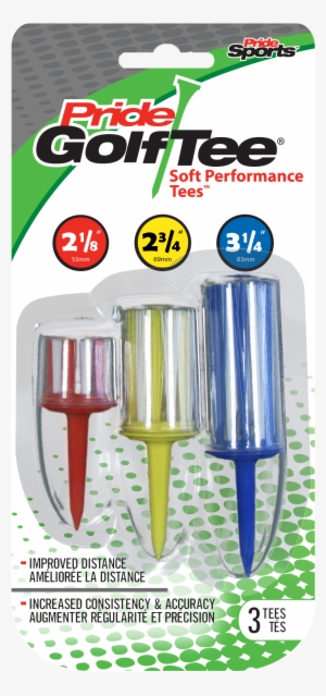 Pride Golf Tee Pride Golf Soft Performance Duo Tee, #3895760