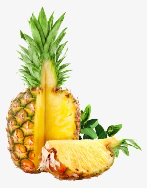 Realistic Color Pineapple Transparent Decorative - Pineapple Hd Png #3895970