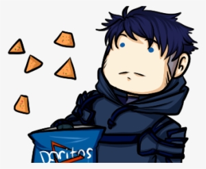 Cool Ranch Dorito - Cartoon #3896551