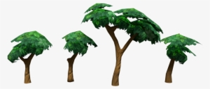 Low Poly Trees Set - Low Poly #3896576