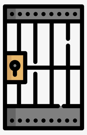 Prison Police Station No U - Rejas De Carcel Dibujo #3896712