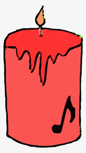 Melting Candle Clipart Simple Candle - Png Candle #3897015