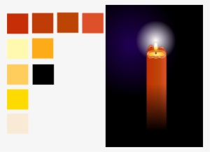 Lit Candle Clip Art - Clip Art #3897035