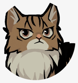 Landryportraitcat Serious - Cartoon #3897042