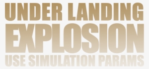 Under Landing Explosion - Poster #3897672
