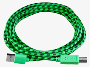 10′ Usb - Green Usb Printer Cable #3898063