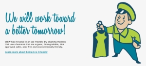 Let Us Take Care - Dry Cleaners Logo Png #3898226