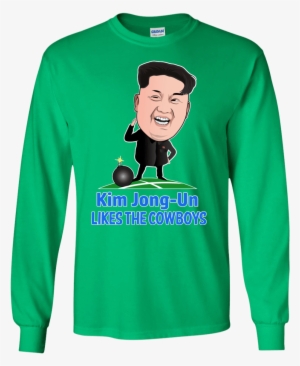 Kim Jong-un Likes The Cowboys - T-shirt #3898600