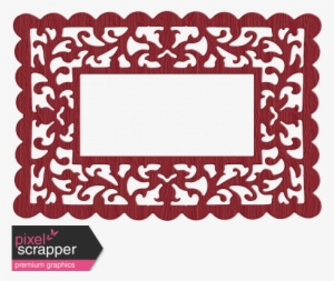 Ornate Wooden Frame - Placemat #3898850