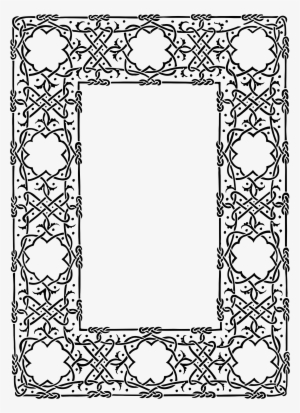 This Free Icons Png Design Of Ornate Geometric Frame #3898904