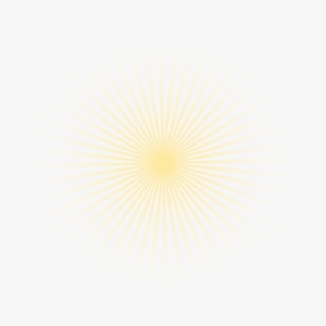 Yellow Sun Rays Png - Circle #3899173