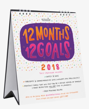 12months12goals Is Your Helping Guide To Being A Better - Calendar #390717