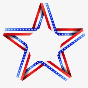 American Flag Clipart American Star - American Star Clipart #390741