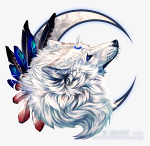 Finished Piece Of Ych For Whitewinterwolf With Beautiful - Wolf Drawing Beautiful #390985