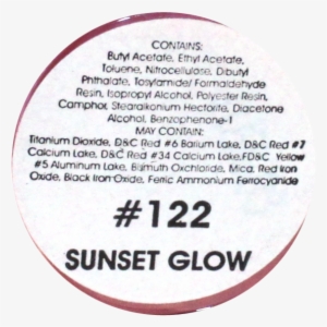 Cg Sunset Glow Label - 1 Dad Hat #391215