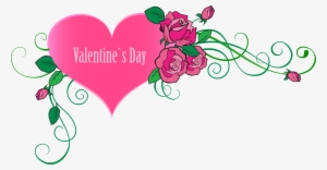 Valentine's Day Clipart Valentine Rose Heart - Valentine's Day #391237 Valentine's Day Clipart Valentine Rose Heart - Valentine's Day #391237