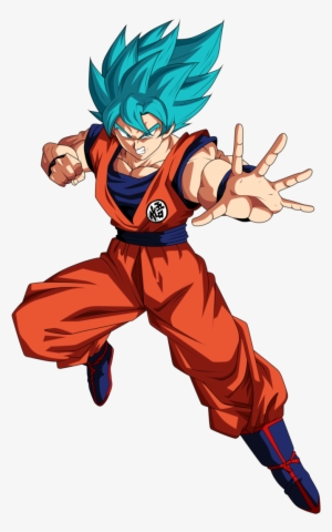 Goku Super Saiyan Blue Artwork - Son Goku Whole Body #391370