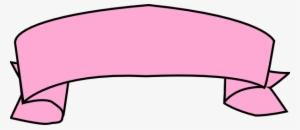 Clipart Banner Plain - Cintas Png #391392