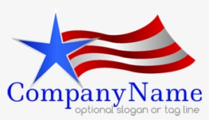 American Flag Logo Png - American Flag #391394