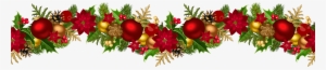 Christmas Decorative Garland Png Clip Art Image - Christmas Garland Png #391587