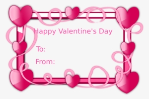 Small - Border Clipart Free Hearts #391604