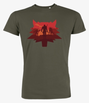 Alundrart White Wolf T Shirt Stanley T Shirt Khaki #391680