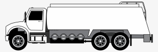 Car Tank Truck Semi-trailer Truck Storage Tank - Fuel Truck Clip Art #392371
