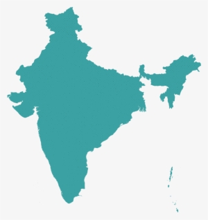 India Map Transparent Background - India Map For Powerpoint #392522