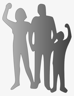 Family Clip Art Gray #392877