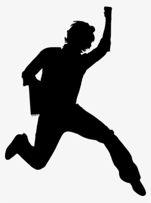 Happy Person Stick Figures And Faces Family Graphics - Happy Guy Silhouette #393507