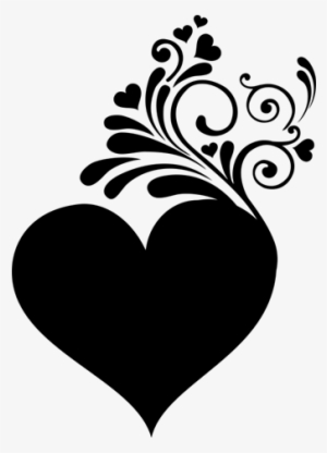 Vinilo Decorativo Corazón Con Ramas En Espiral - Happy Mothers Day Menu #393548