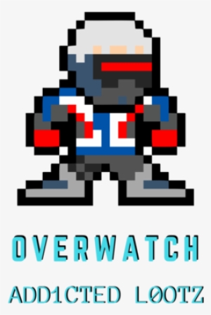 Overwatch Soldier 76 Pixel #394878
