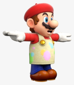 Download Zip Archive - Transparent T Posing Mario #395086