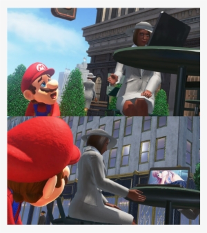 Super Mario Odyssey Mario Technology - Mario Thinking Odyssey #395217