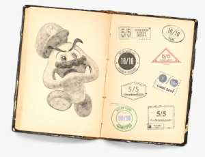 Super Mario Odyssey™ For The Nintendo Switch™ Home - Draw Mario And Cappy #395574