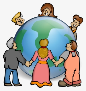 Green Earth Clipart Free Clipart Images - World Population Day 2018 #395762