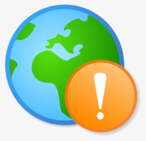 How To Set Use Globe Exclamation Svg Vector #396078