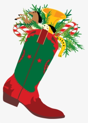 Christmas Dancers Clip Art Free - Cowboy Christmas Clipart #396141