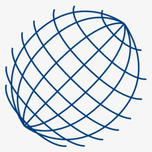Big Blue Wire Globe Svg Clip Arts 594 X 595 Px #396559