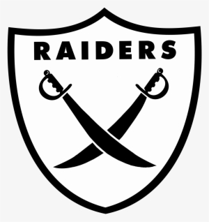 Picture Transparent Library Shield Leaf Ak Suki Info - Oakland Raiders Logo Silhouette #396878