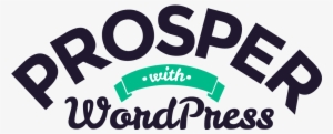 Prosper With Wordpress Banner - Tote Bag Original Bord'eau #397131